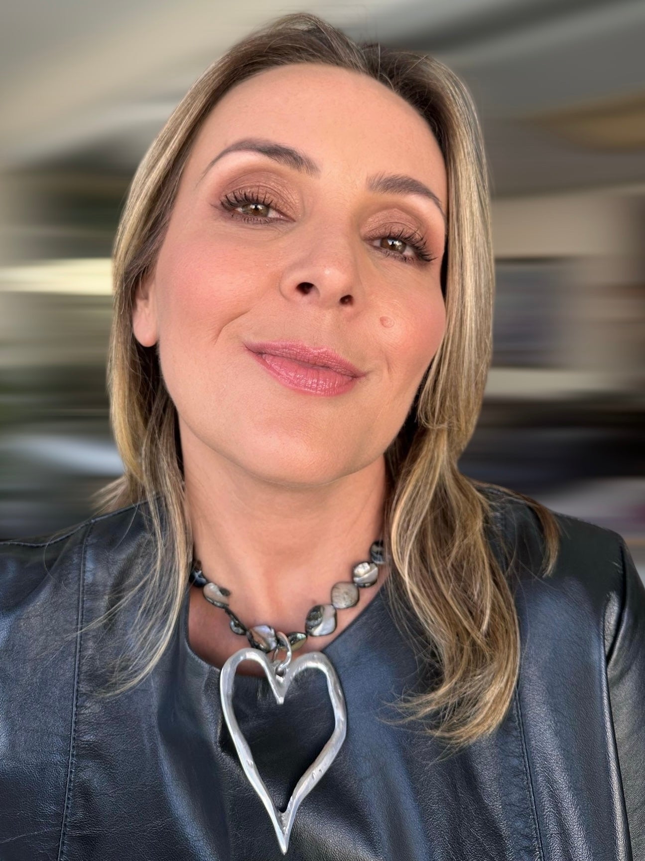 Colar Coração Éden Negro