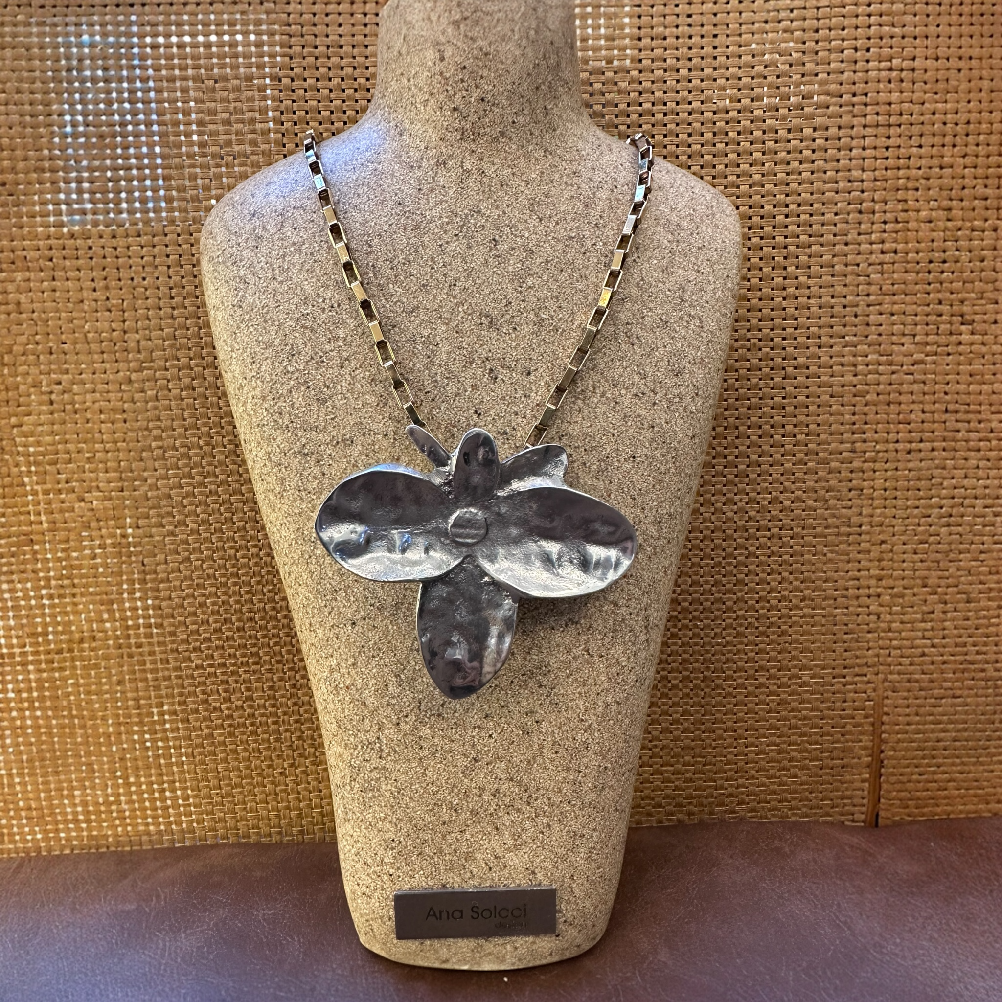 Colar Orquídea Duo