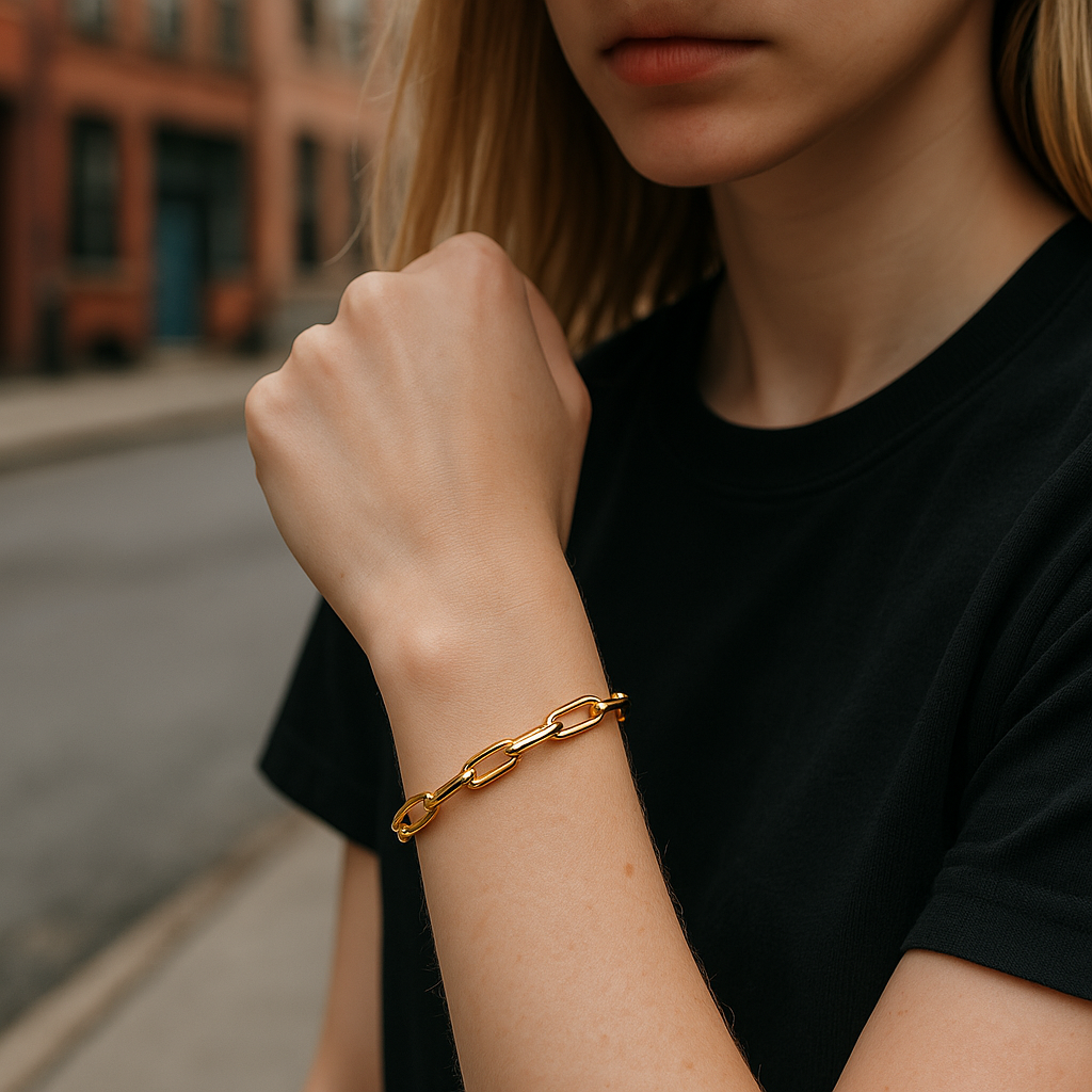 Pulseira Elo Cartier Delicada