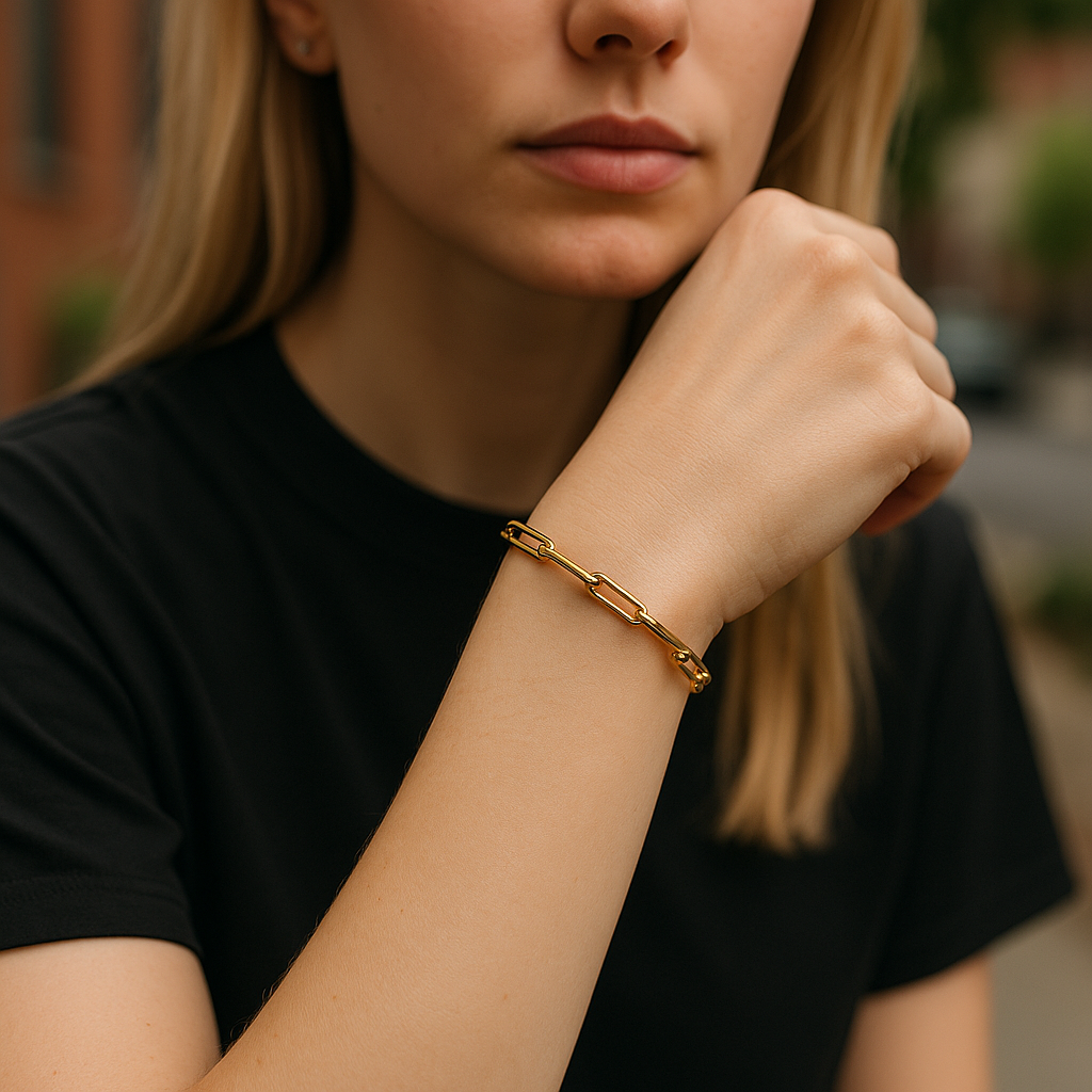 Pulseira Elo Cartier Delicada