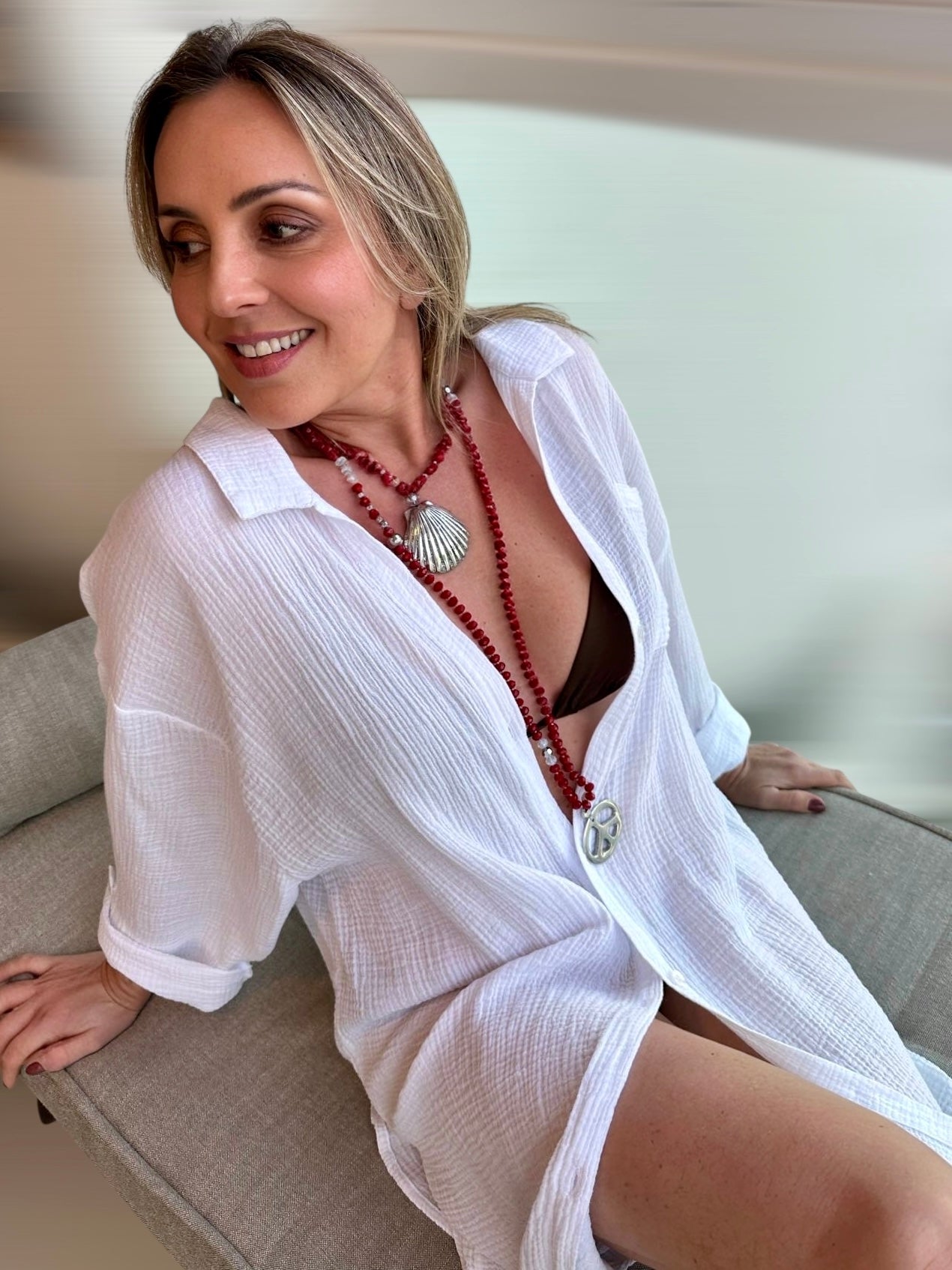 Colar Encanto Vermelho